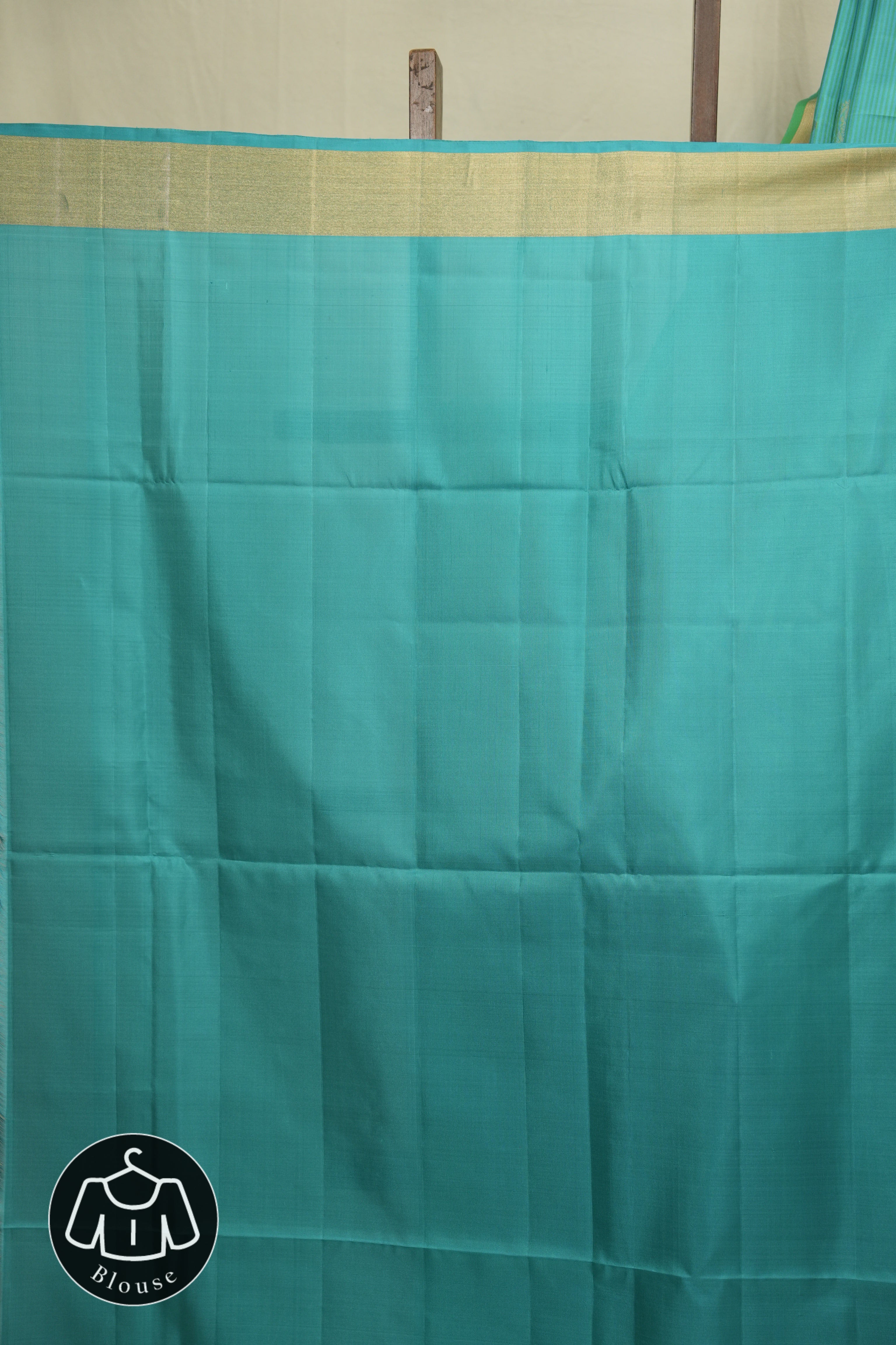 Aqua Blue Soft Silk Saree - SRABSSS452