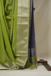 Pista Green Maheshwari Saree - SRPGMS1047