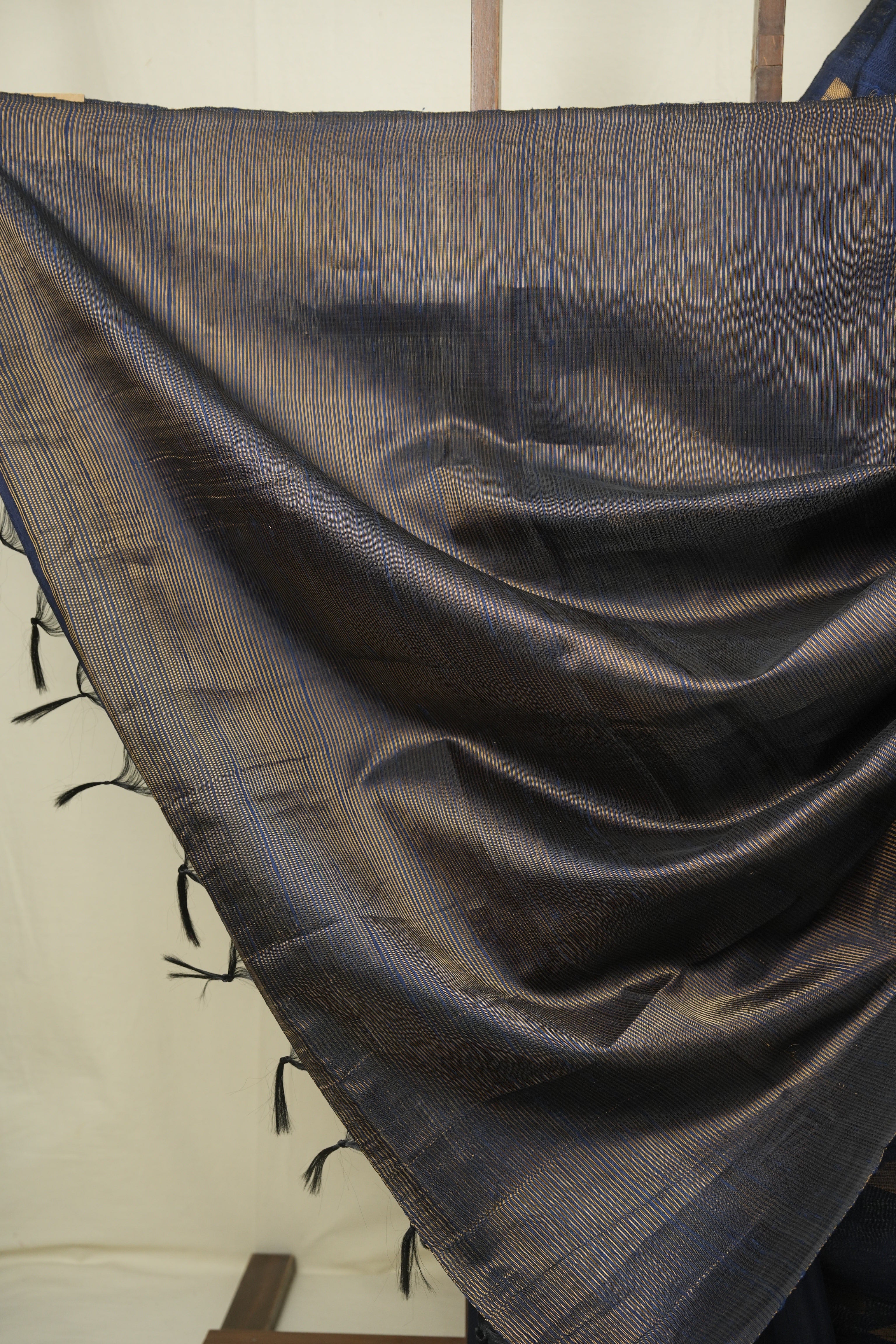 Teal Blue Raw Silk Saree - SRTBRSS1107