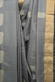 Grey Soft Silk Saree - SRGSSS451