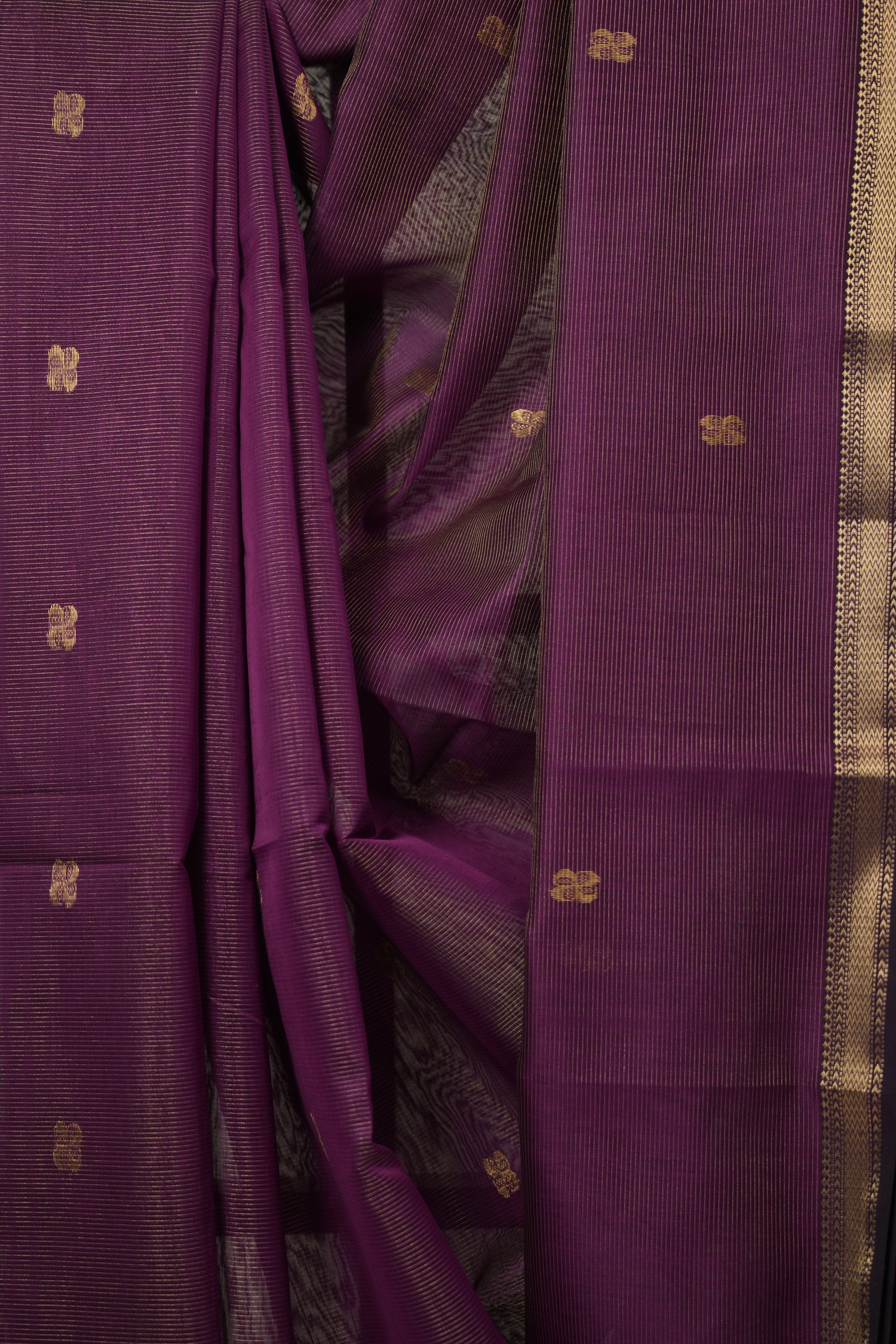 Purple Maheshwari Tissue Saree - SRPMTS731
