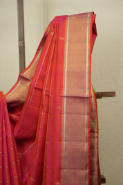 Dual Tone Pink Soft Silk Saree - SRDTPSSS447