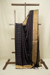 Violet Soft Silk Saree - SRVSSS446