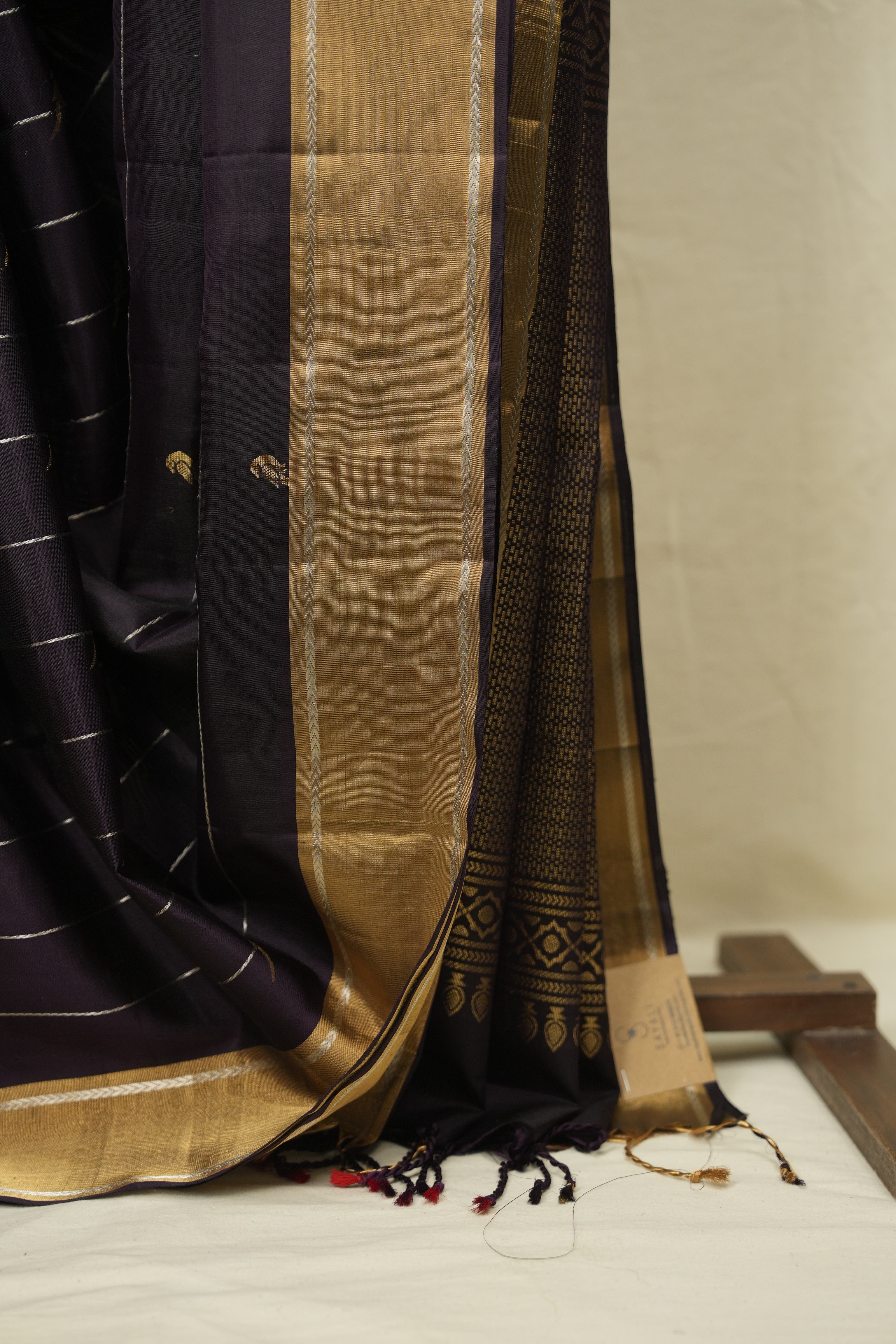Violet Soft Silk Saree - SRVSSS446