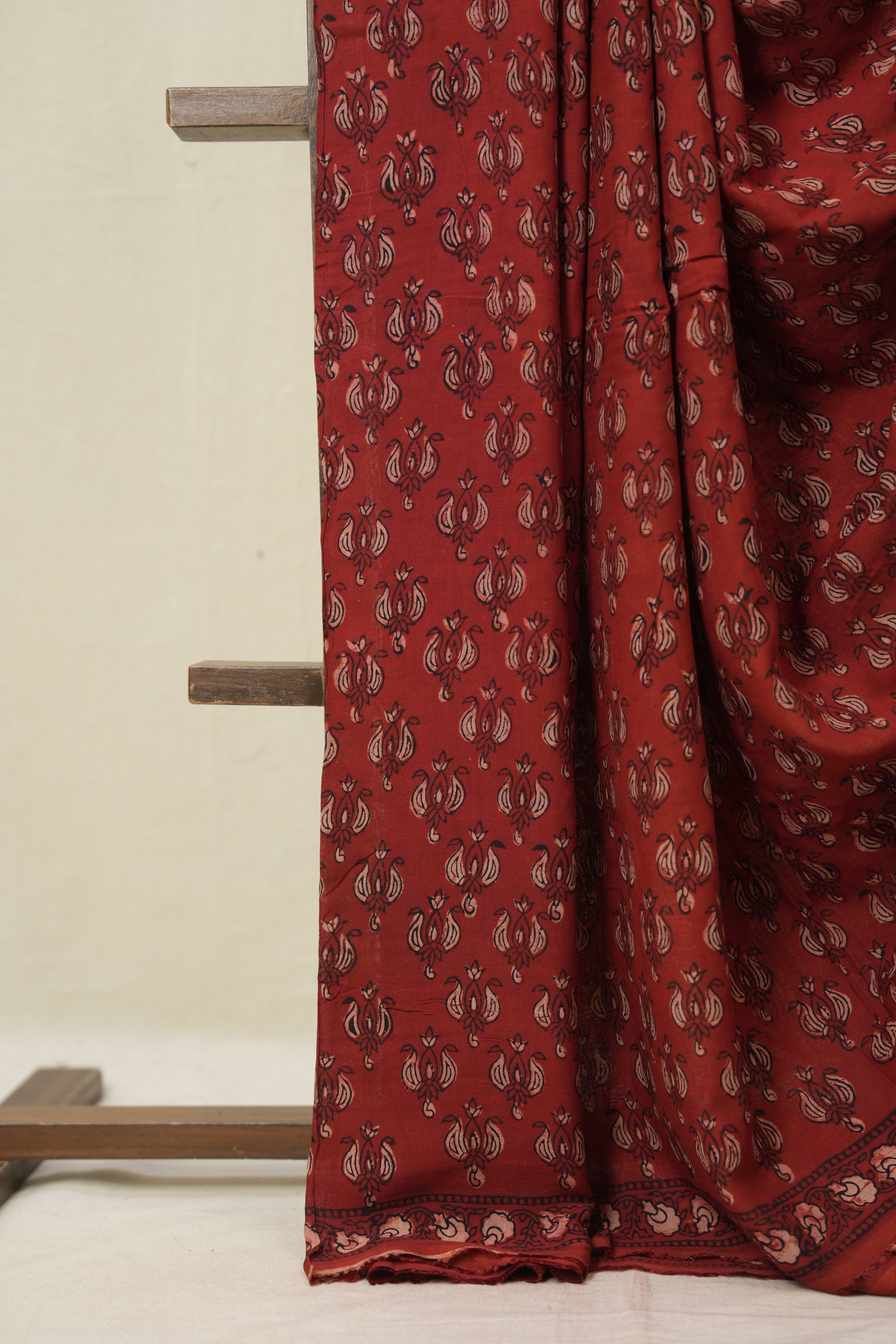 Maroon HBP Modal Silk Saree - SRMMSS651