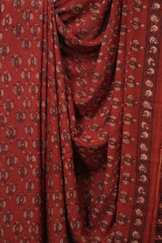 Maroon HBP Modal Silk Saree - SRMMSS651
