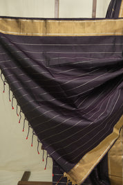 Violet Soft Silk Saree - SRVSSS446