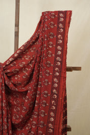 Maroon HBP Modal Silk Saree - SRMMSS651