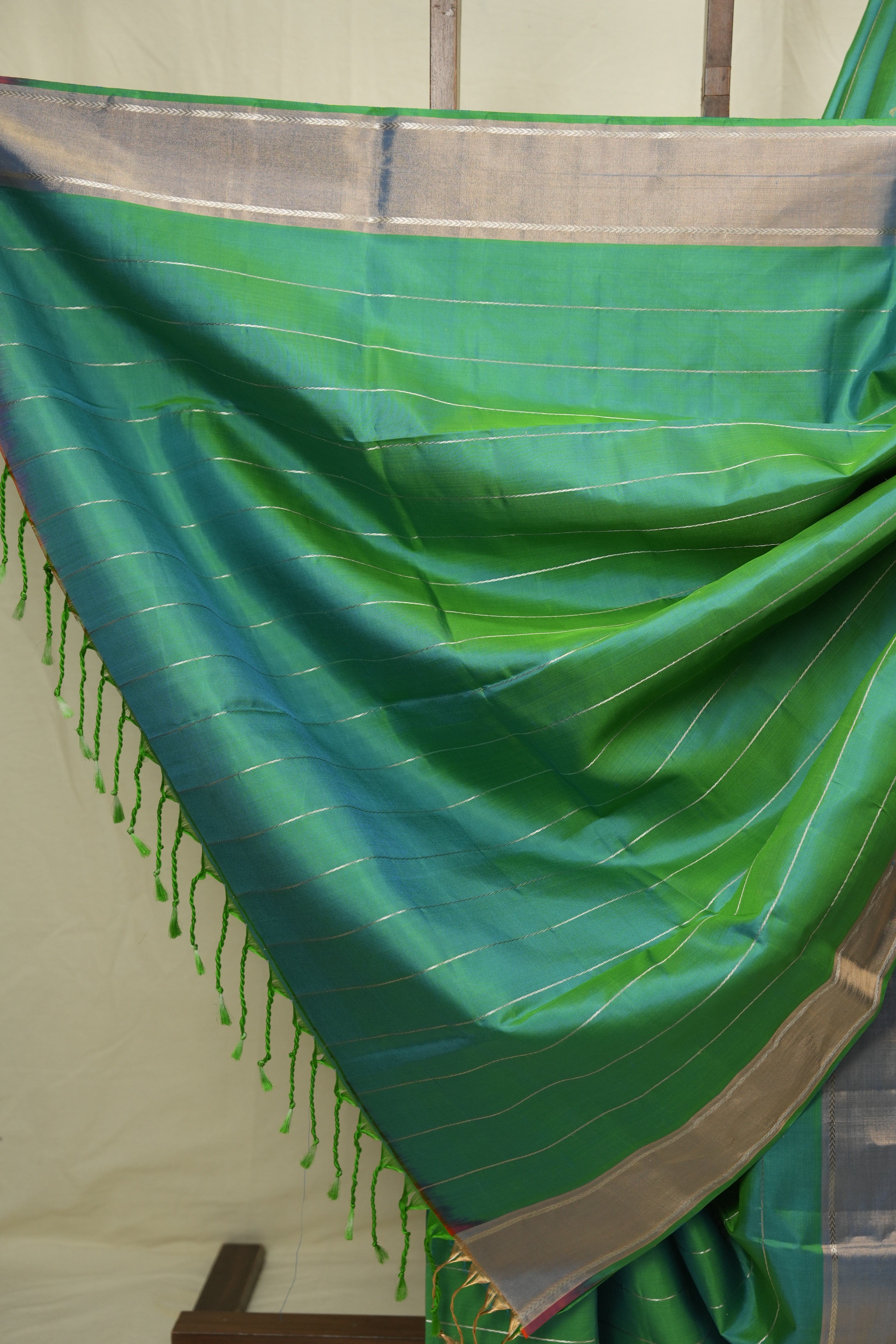 Aqua Green Soft Silk Saree - SRAGSSS448