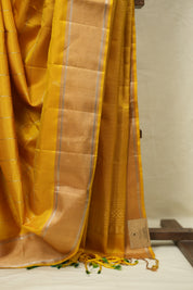 Yellow Soft Silk Saree - SRYSSS445
