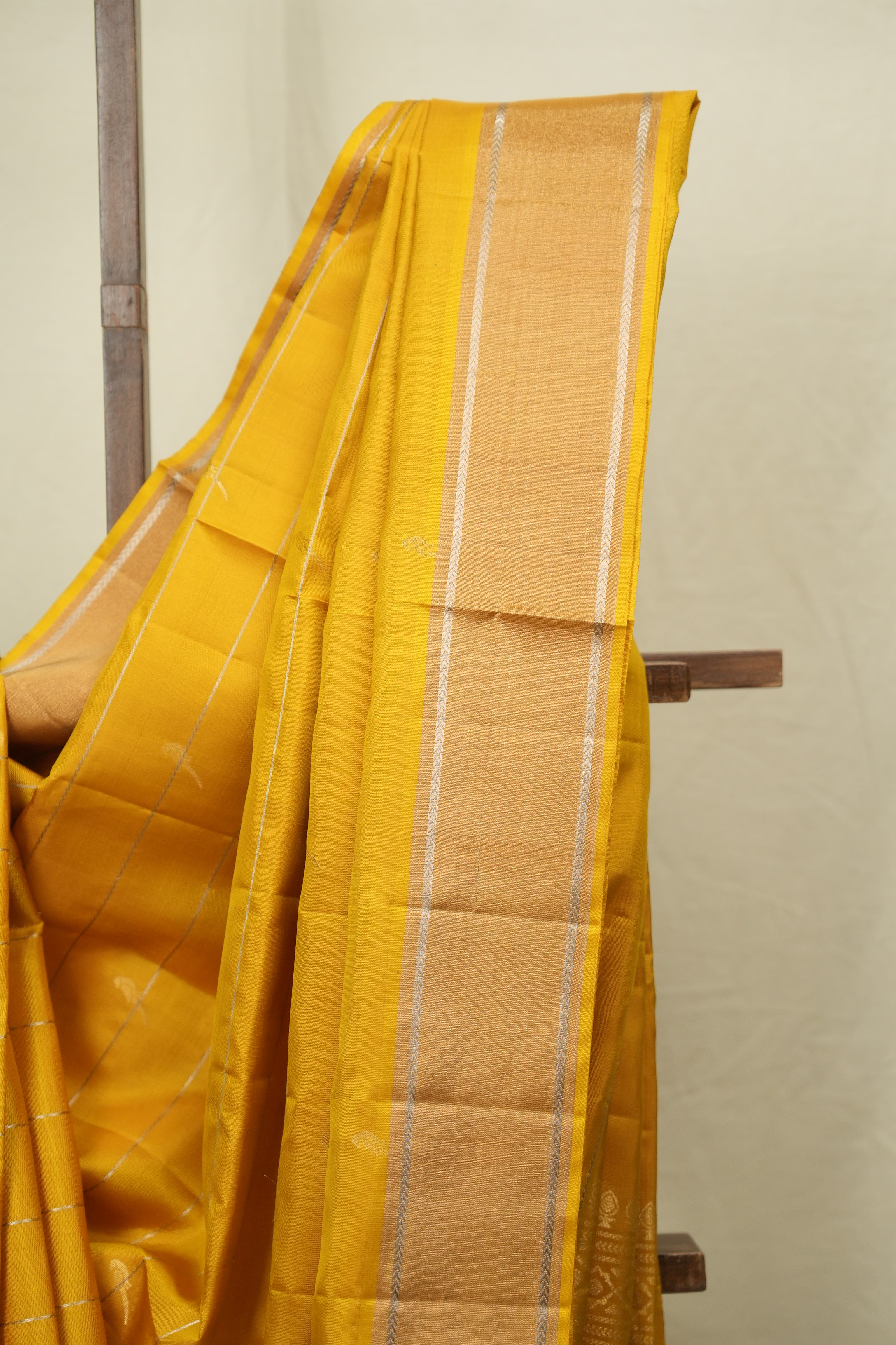 Yellow Soft Silk Saree - SRYSSS445