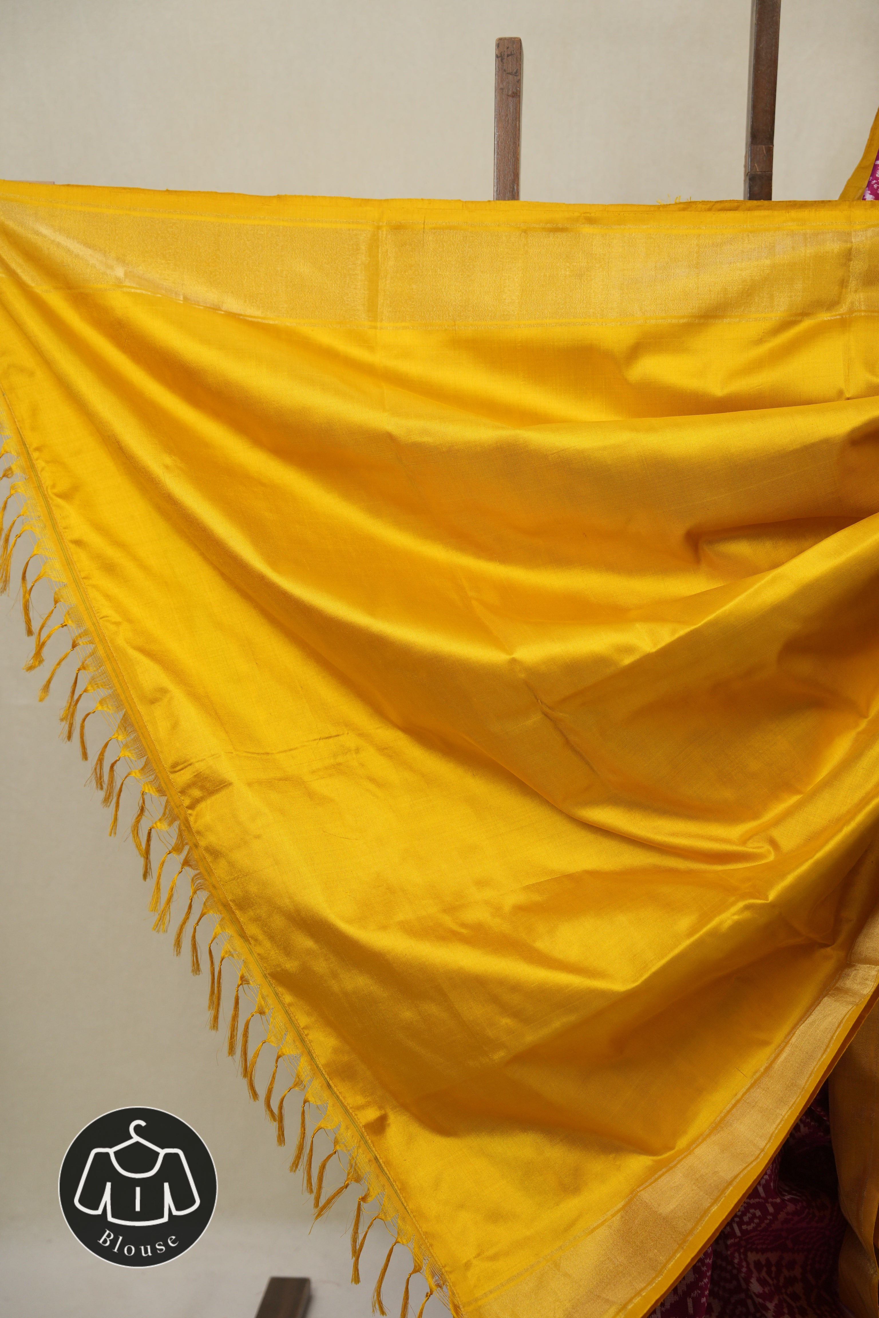 Pink Pochampalli Silk Ikat Saree - SRPPSIS193