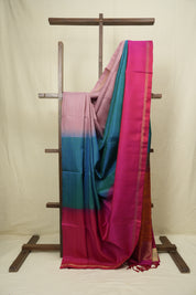 Turquoise Soft Silk Saree - SRTSSS443
