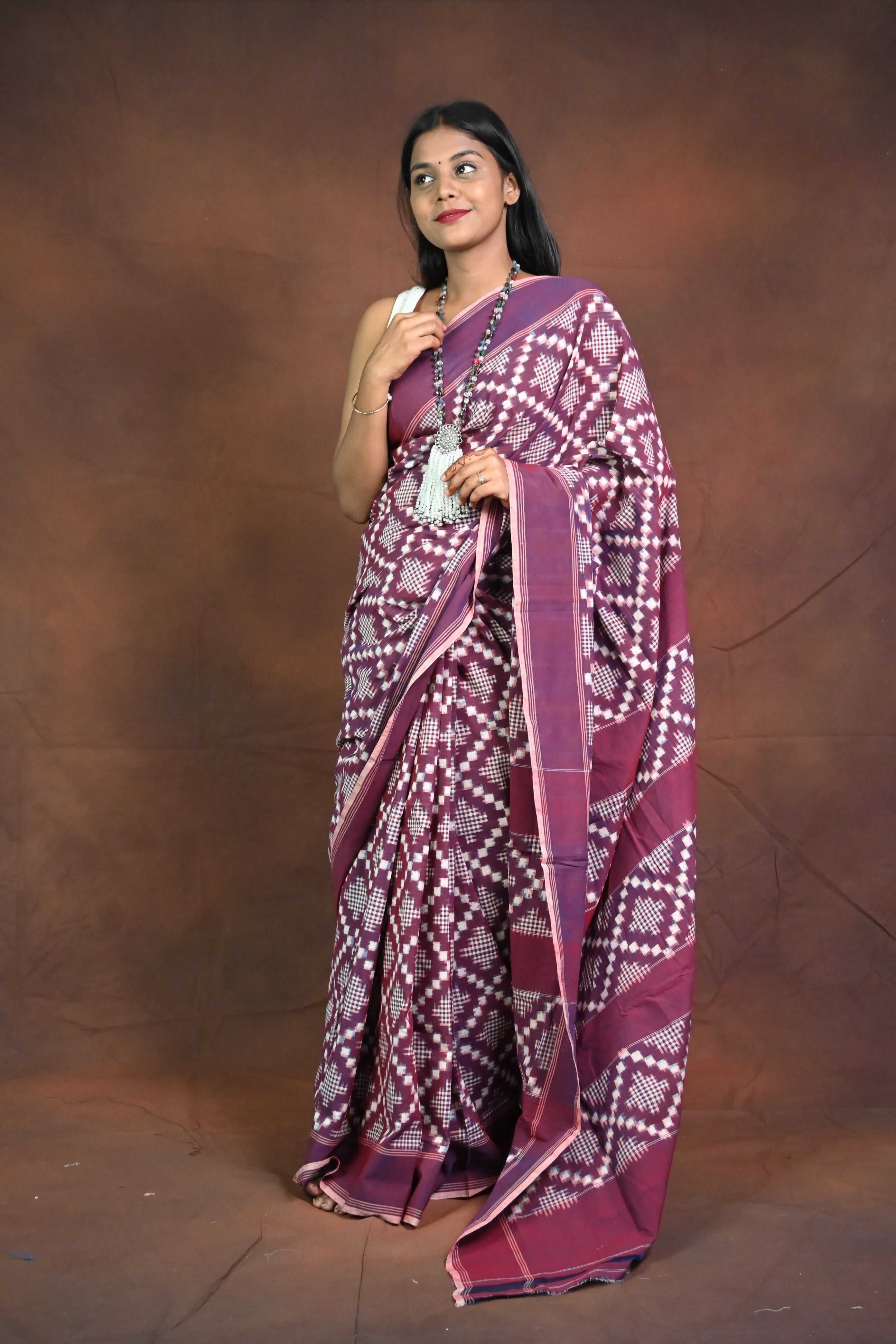 Buy Odisha Handoom Ikkat Cotton Sarees – My Clothing Treasure