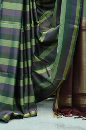 Multicolor Soft Silk Saree-SRMSSS106
