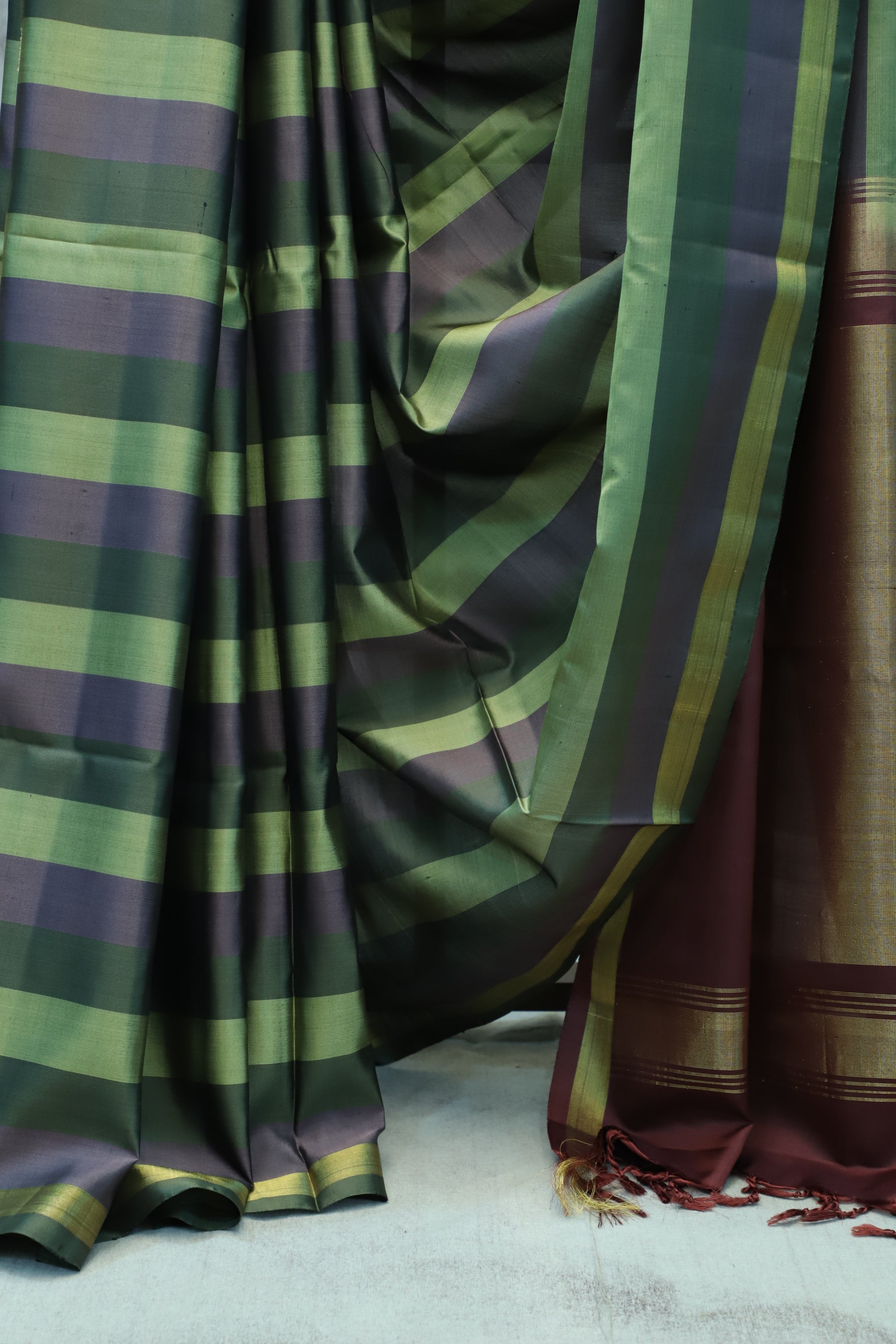 Multicolor Soft Silk Saree-SRMSSS106