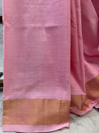 Pink Cotton Paithani Saree-SRPCPS187