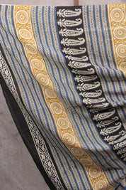 Blue HBP Cotton Saree - SRBCS2221