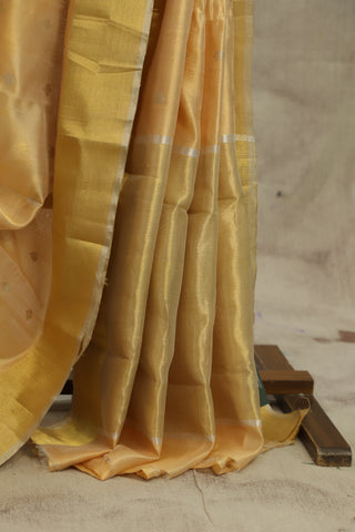 Pastel Orange Chanderi Silk Saree-SRPOCSS94