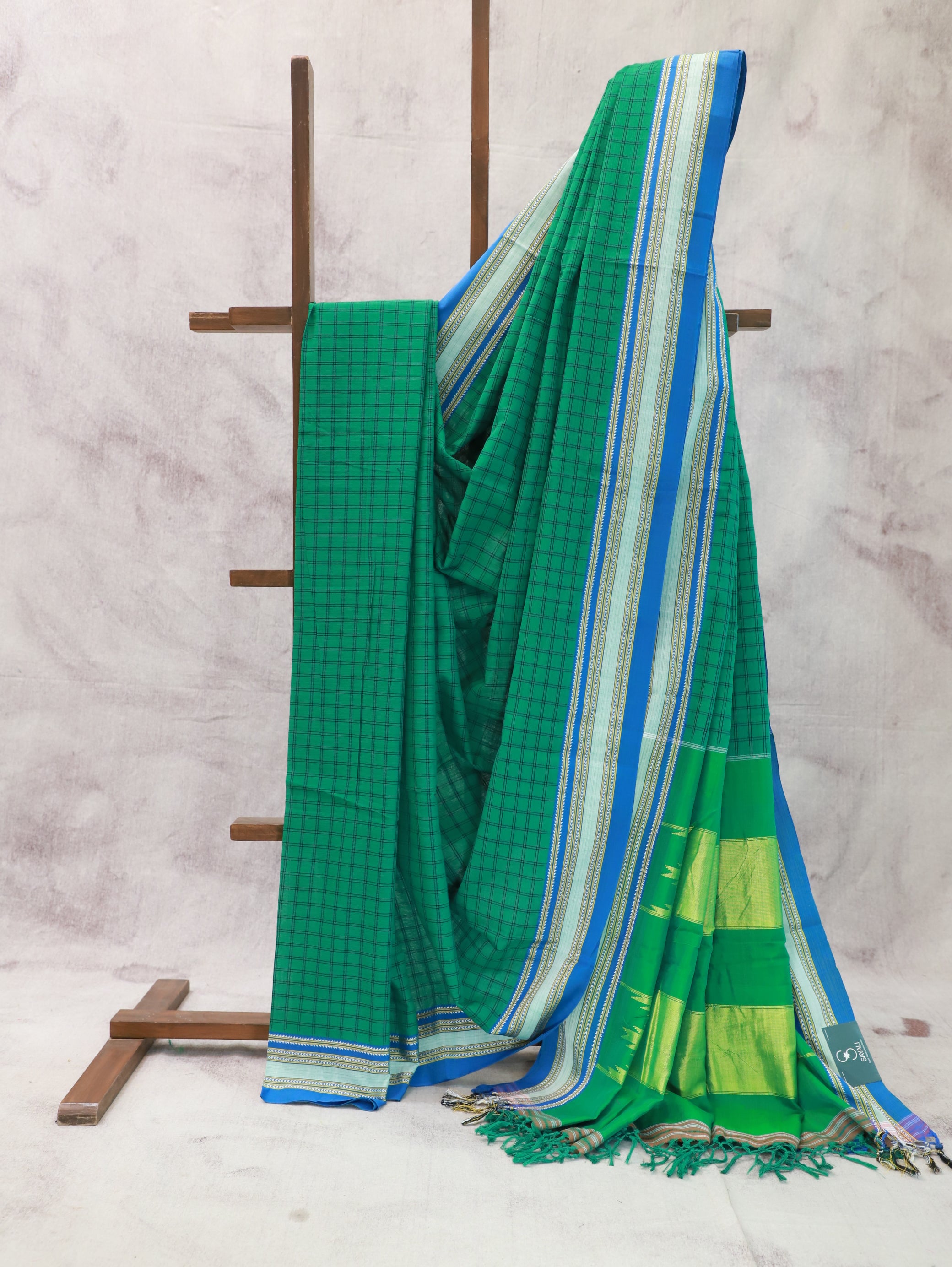 Traditional Pure Cotton-Silk Sarees | Ilkal Sarees with Blouse Online