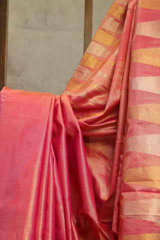 Pink Tissue Silk Saree - SRPTSS1