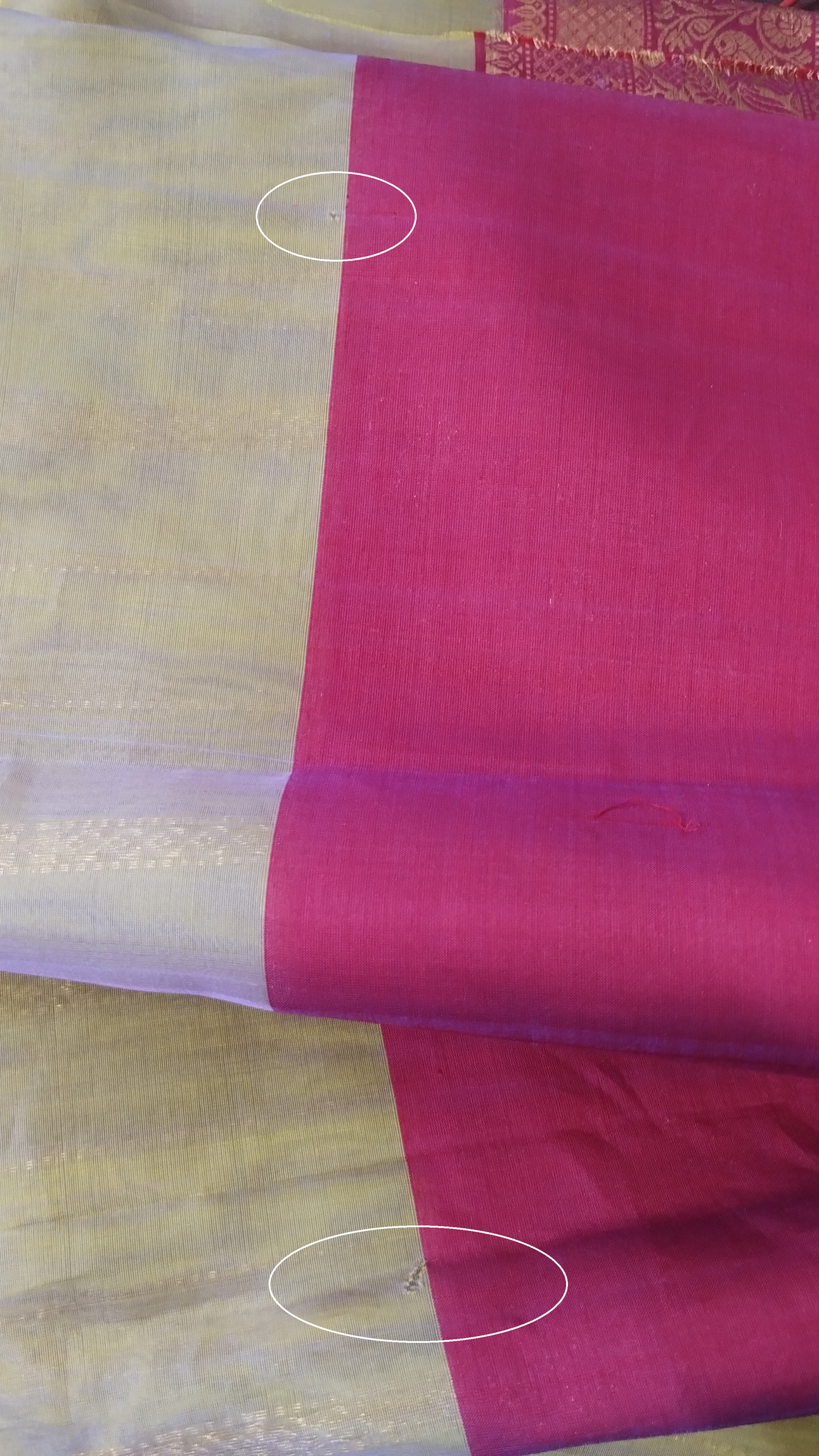 Moss Green Chanderi Silk Saree - SRMGCSS63- PI