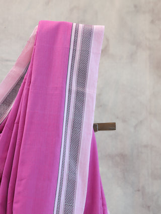 Pink Cotton Ilkal Saree-SRPCIS150