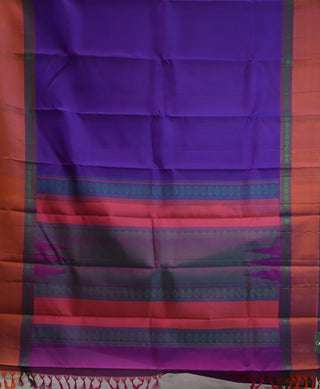 Purple Kanjeevaram Silk Saree-SRPKSS80