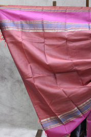 Dusty Lavender Kanjeevaram Silk Saree (DEFECT) - SRDLKSS65-PI