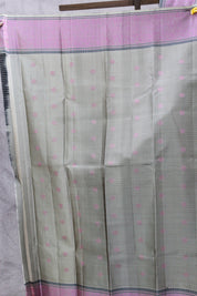 Black Kanjeevaram Silk Saree-SRBKSS628