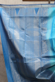 Blue Kanjeevaram Silk Saree-SRBKSS605