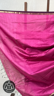 Brown Maheshwari Saree - SRBMS725