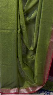 Pista Green Maheshwari Saree - SRPGMS717