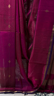 Pink Maheshwari Saree - SRPMS713