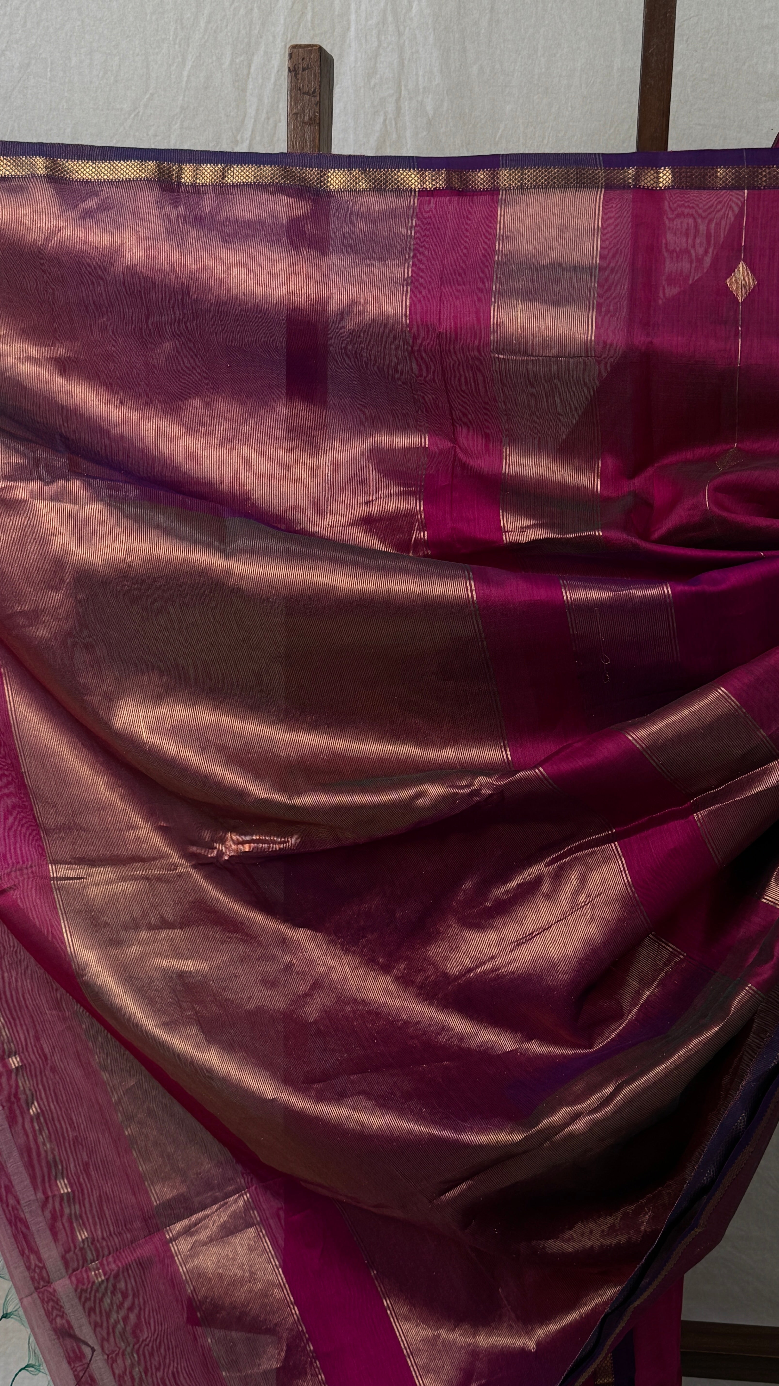 Pink Maheshwari Saree - SRPMS713