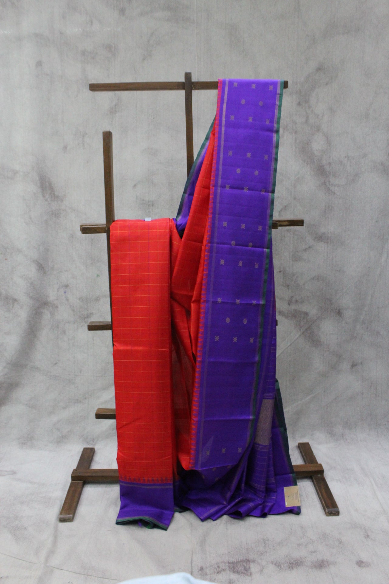 Red Kanjeevaram Silk Saree-SRRKSS778