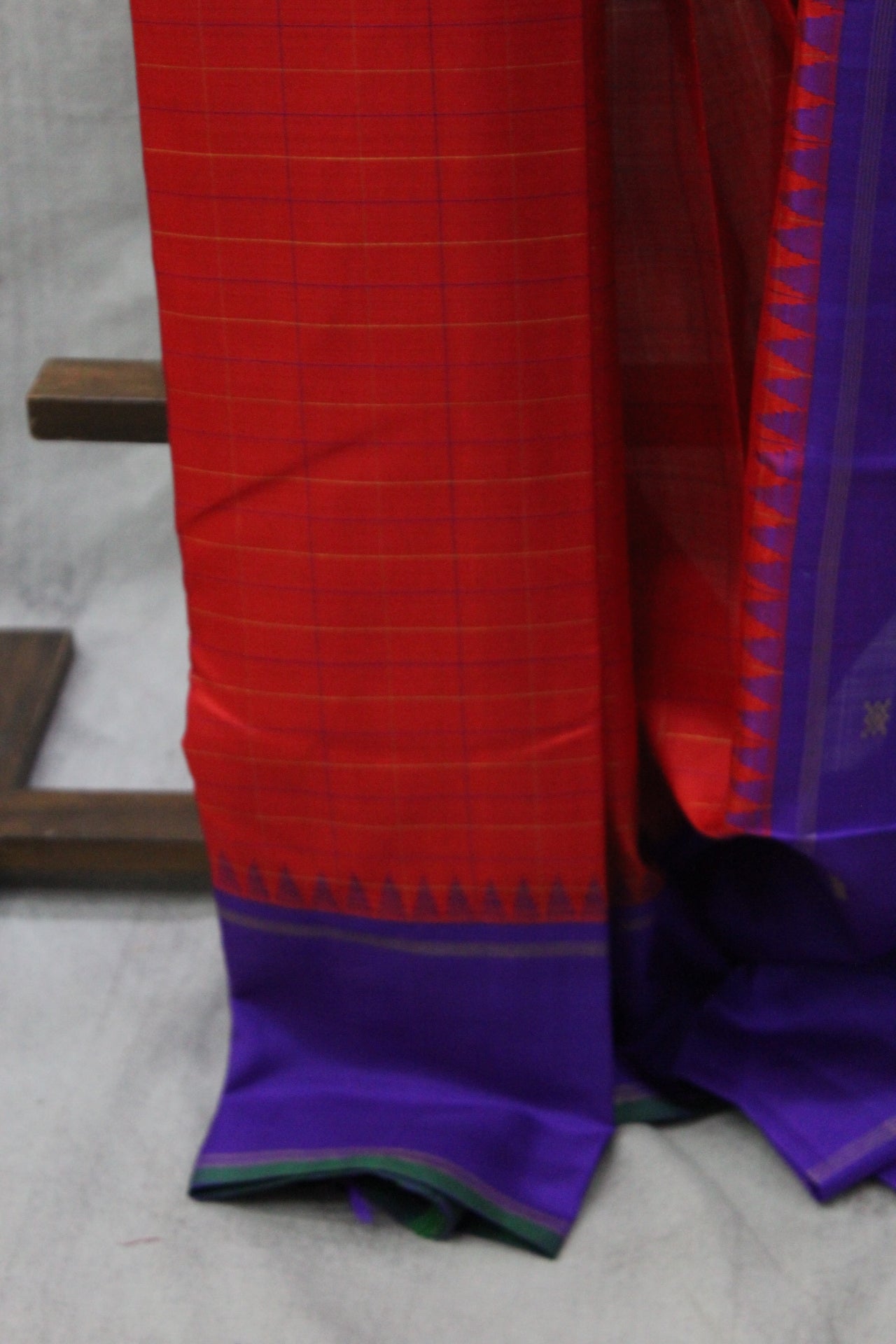 Red Kanjeevaram Silk Saree-SRRKSS778