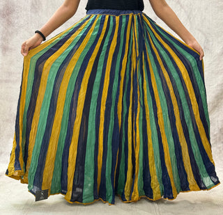 Multicoloured Cotton Skirt (R53)