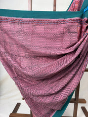 Lilac HBP Mangalgiri Cotton Saree - SRLHMCS032