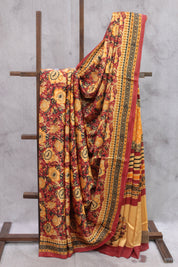 Red HBP Modal Silk Saree - SRRMSS118