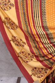 Red HBP Modal Silk Saree - SRRMSS118