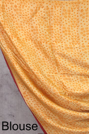 Red HBP Modal Silk Saree - SRRMSS118