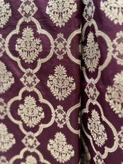 Brown Banarasi Silk Saree - SRBBSS238