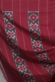 Green Pochampalli Cotton Ikat Saree - SRGPCIS358