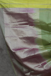 Pista Green Chanderi Silk Saree - SRPGCSS229