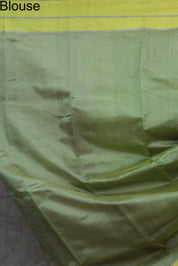 Pista Green Chanderi Silk Saree - SRPGCSS229