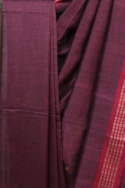Onion Pink Bengal Cotton Saree - SROPCS115