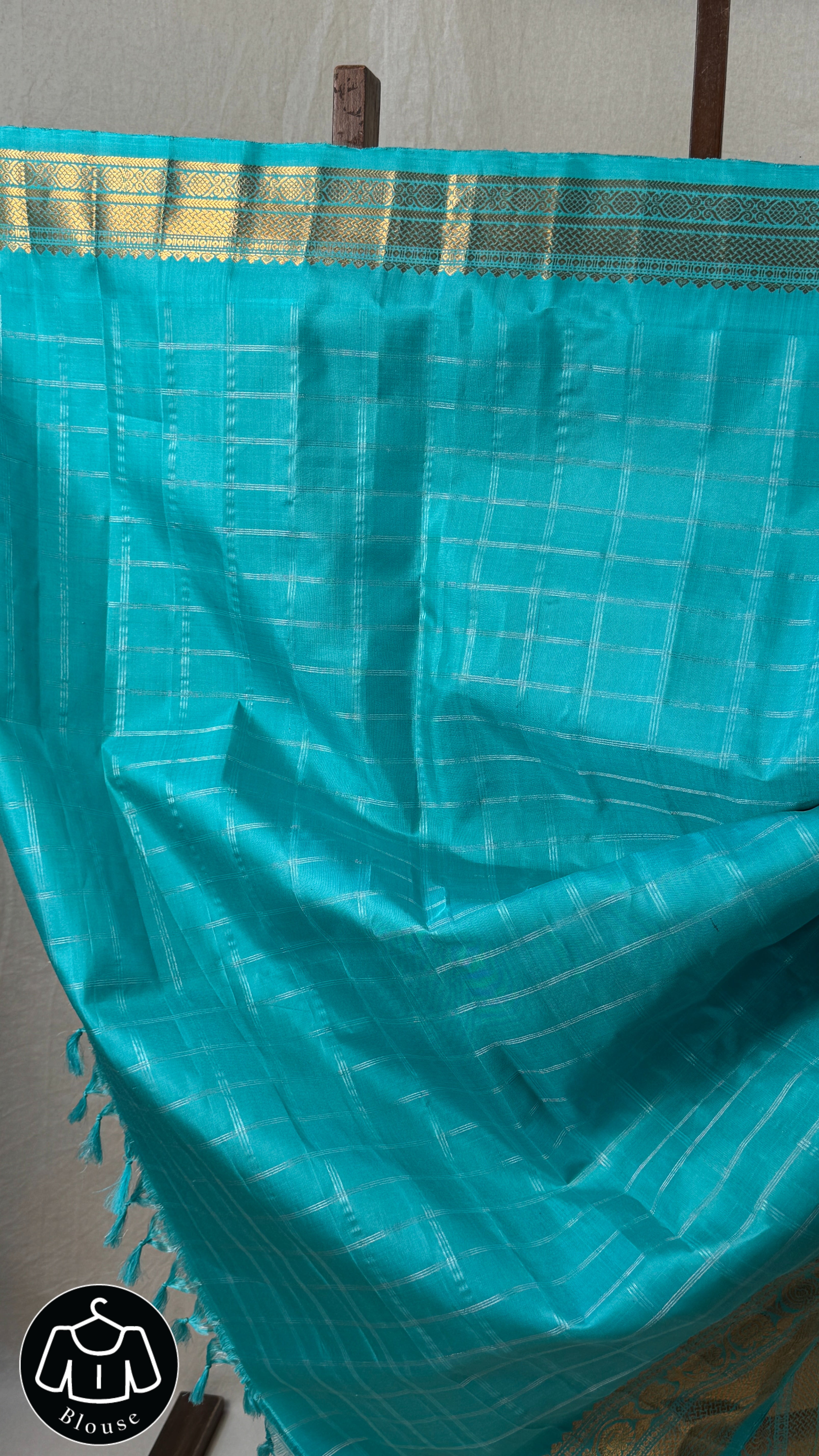 Lavender Gadwal Silk Saree - SRLGSS558