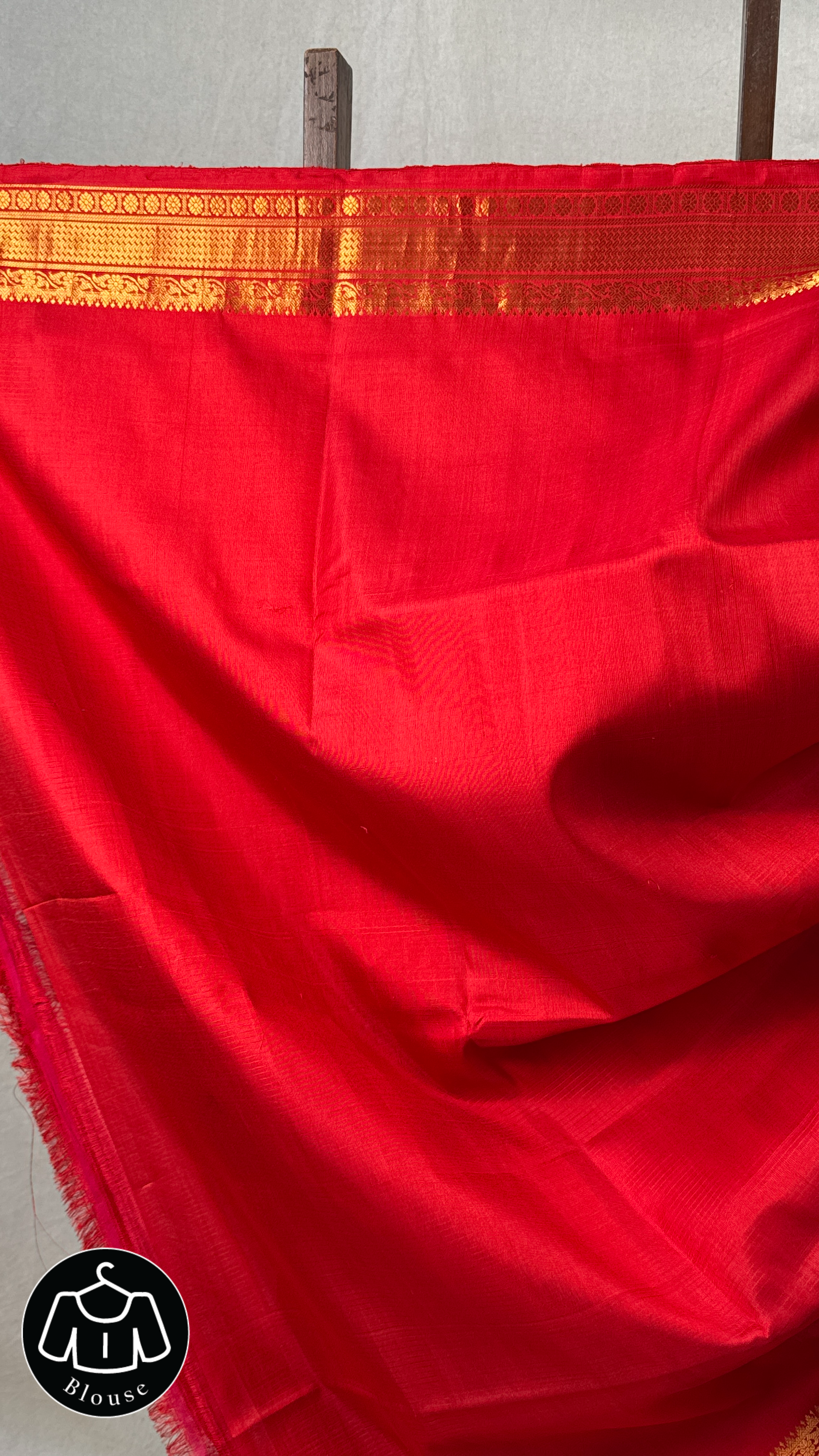 Sky Blue Gadwal Silk Saree - SRSBGSS567