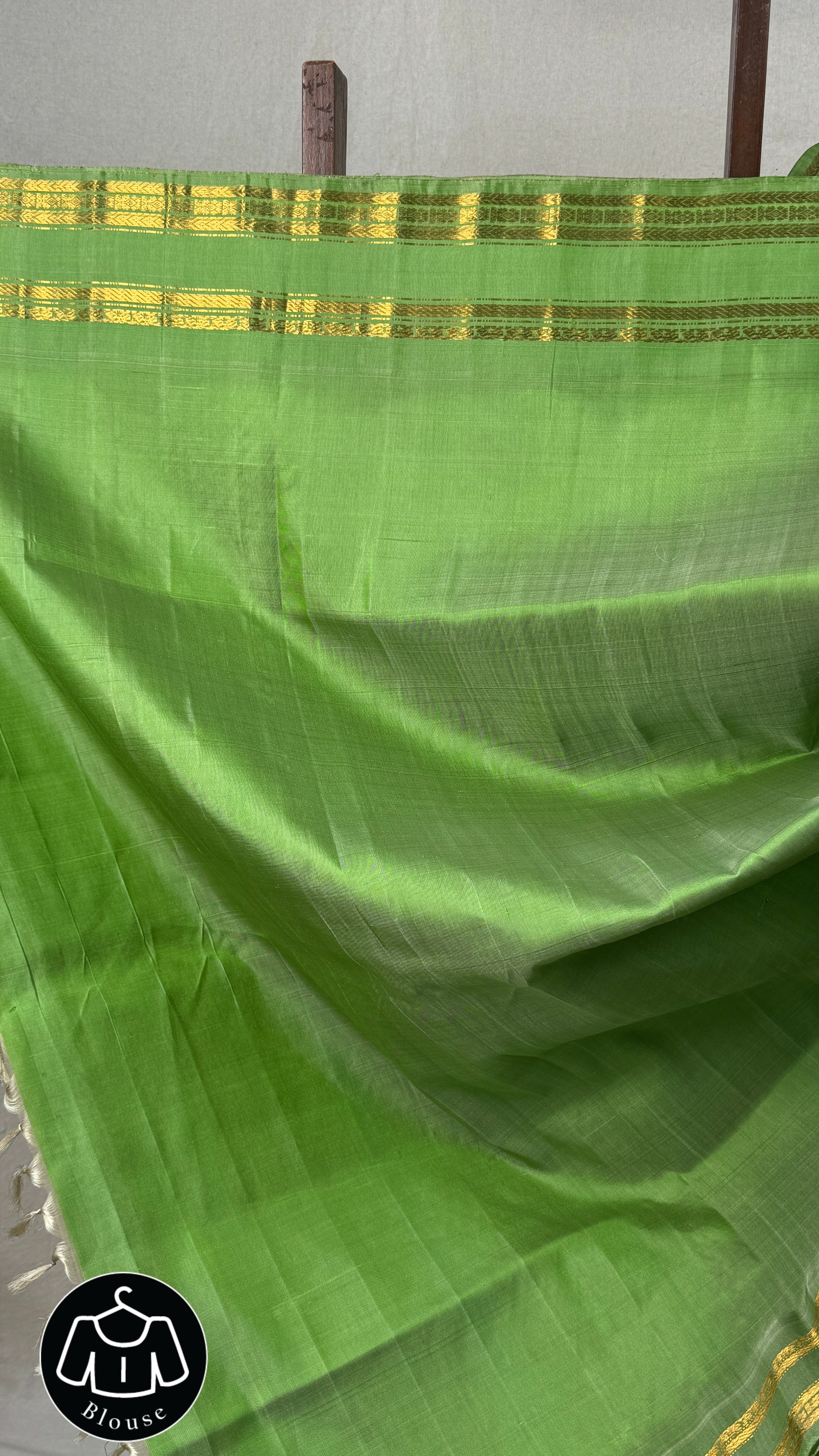 Blue Gadwal Silk Saree - SRBGSS545